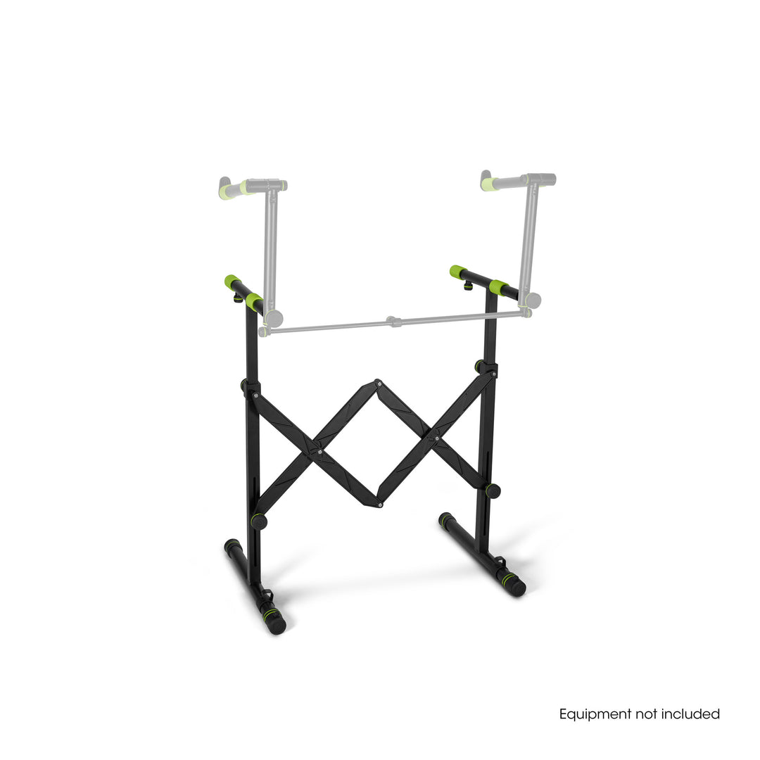 Gravity KS AKS 01 B - supporto per tastiera pieghevole con meccanismo a forbice