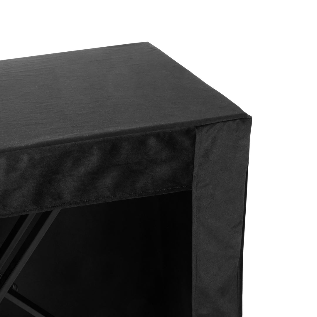 Gravity KSX 2 RD SÆT 1 - Supporto per tastiera a forma di X con doppio sostegno e piano di appoggio, set 1