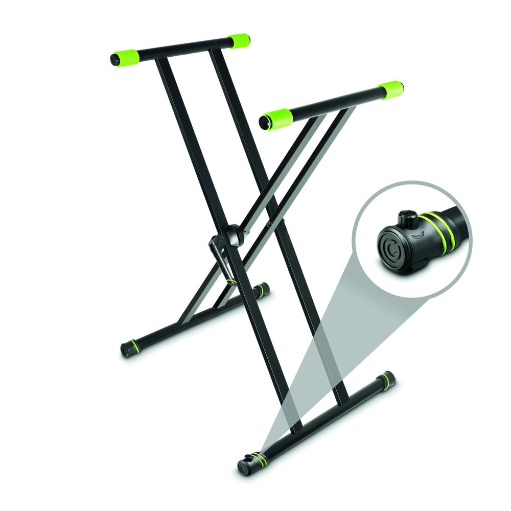 Gravity KSX 2 RD - Rapid Desk-set con doppio supporto X-tastiere
