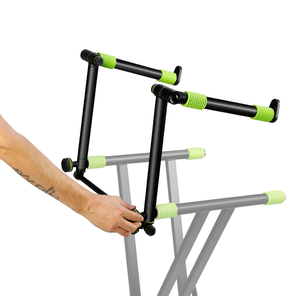 Gravity KSX 2 T - Ripiano inclinabile per supporti per keyboard GKSX