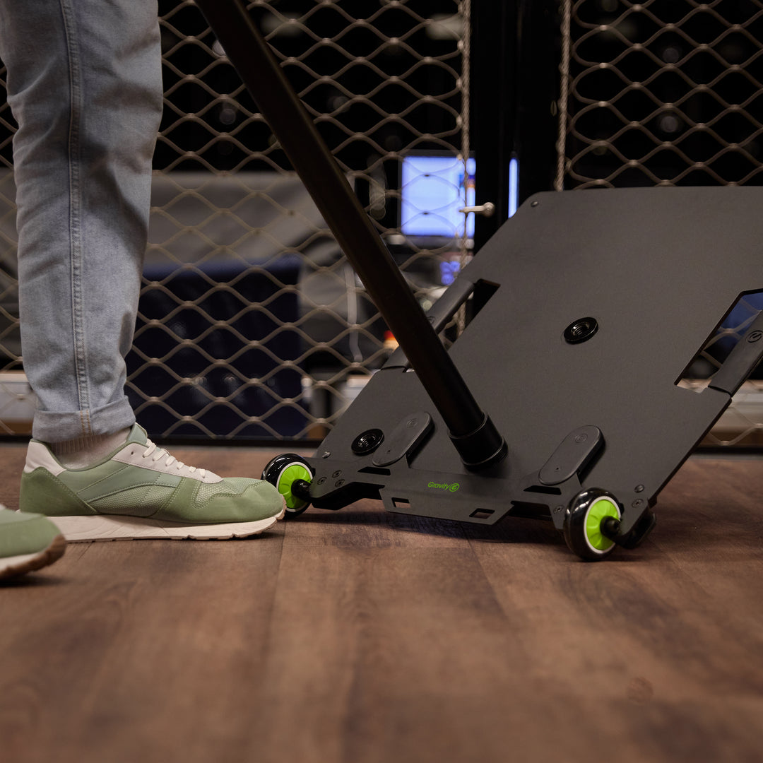 Gravity LA WI 1 - Set di ruote per supporti con piastra di base