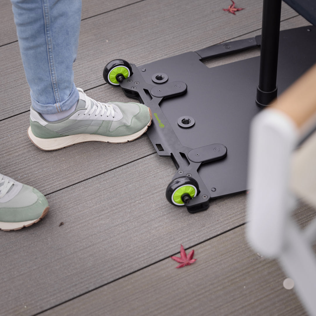 Gravity LA WI 1 - Set di ruote per supporti con piastra di base