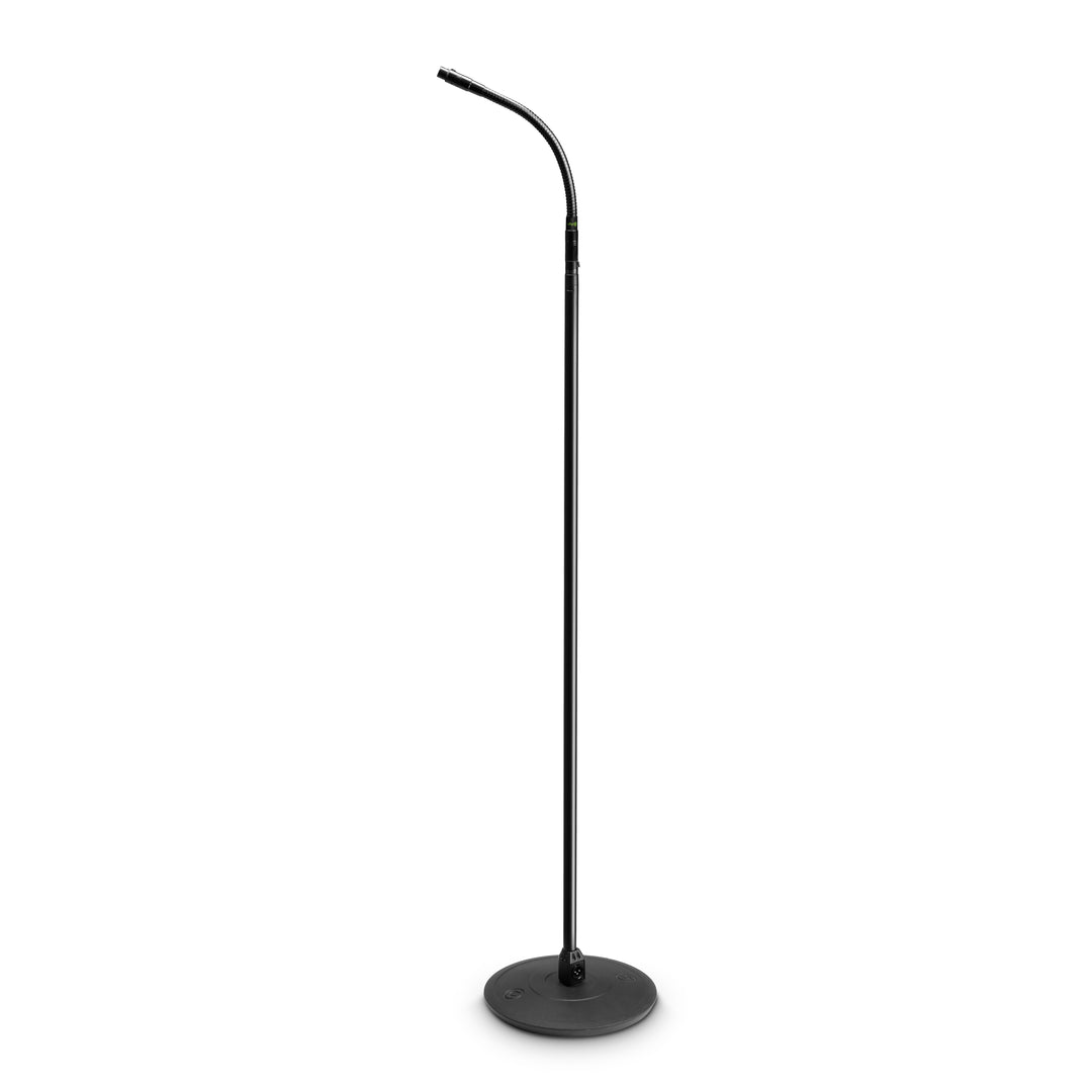 Gravity MS 23 XLR B - Supporto per microfono con connettore XLR e collo di cigno