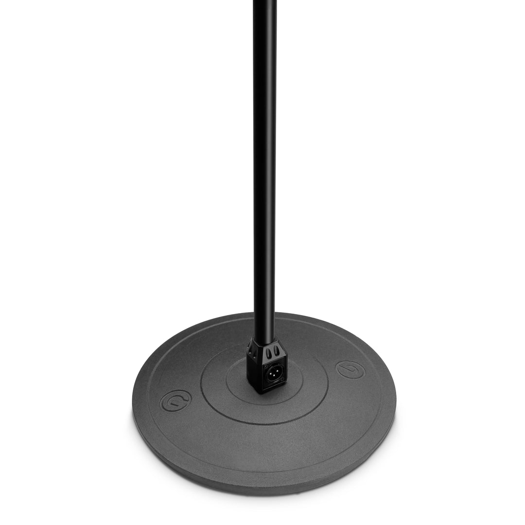 Gravity MS 23 XLR B - Supporto per microfono con connettore XLR e collo di cigno