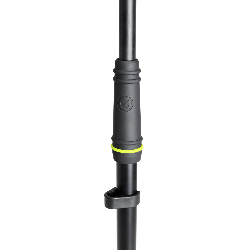 Gravity MS 4322 HDB - robusto supporto per microfono, treppiede, braccio telescopico a 2 punti