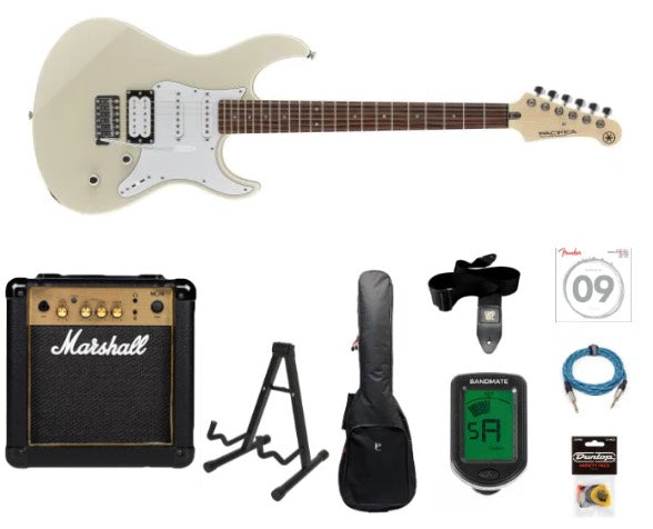 Yamaha Pacifica GPA112V Pacchetto Iniziale (Vintage White)