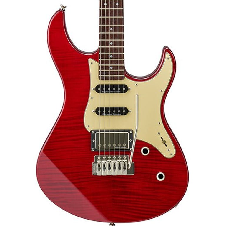 Yamaha Pacifica Electric Guitar GPA612VII Flame Maple Electric Guitar (Fire Red)