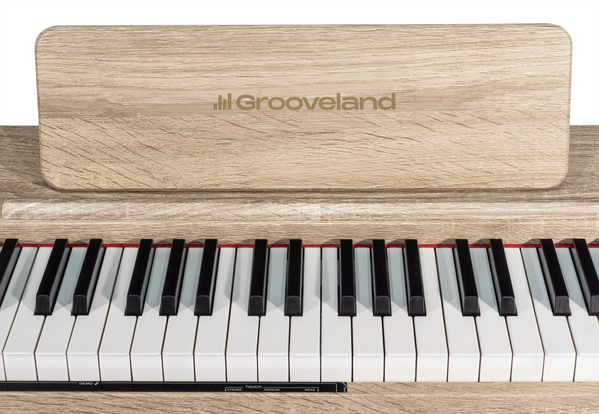 Grooveland DDP-140 El Klaver (Træ) Bundle