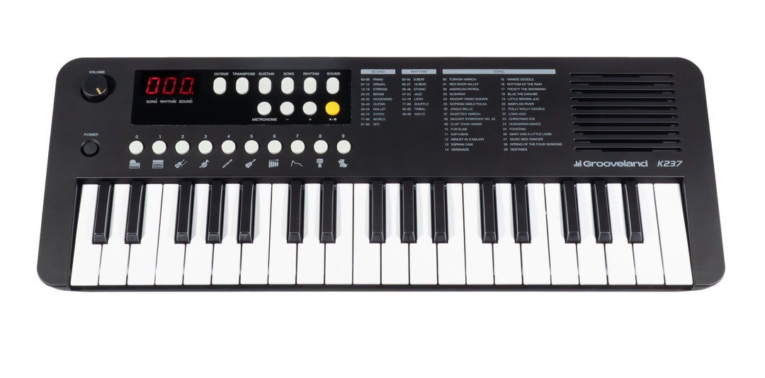 Grooveland E237 Keyboard Startpakke (Black)