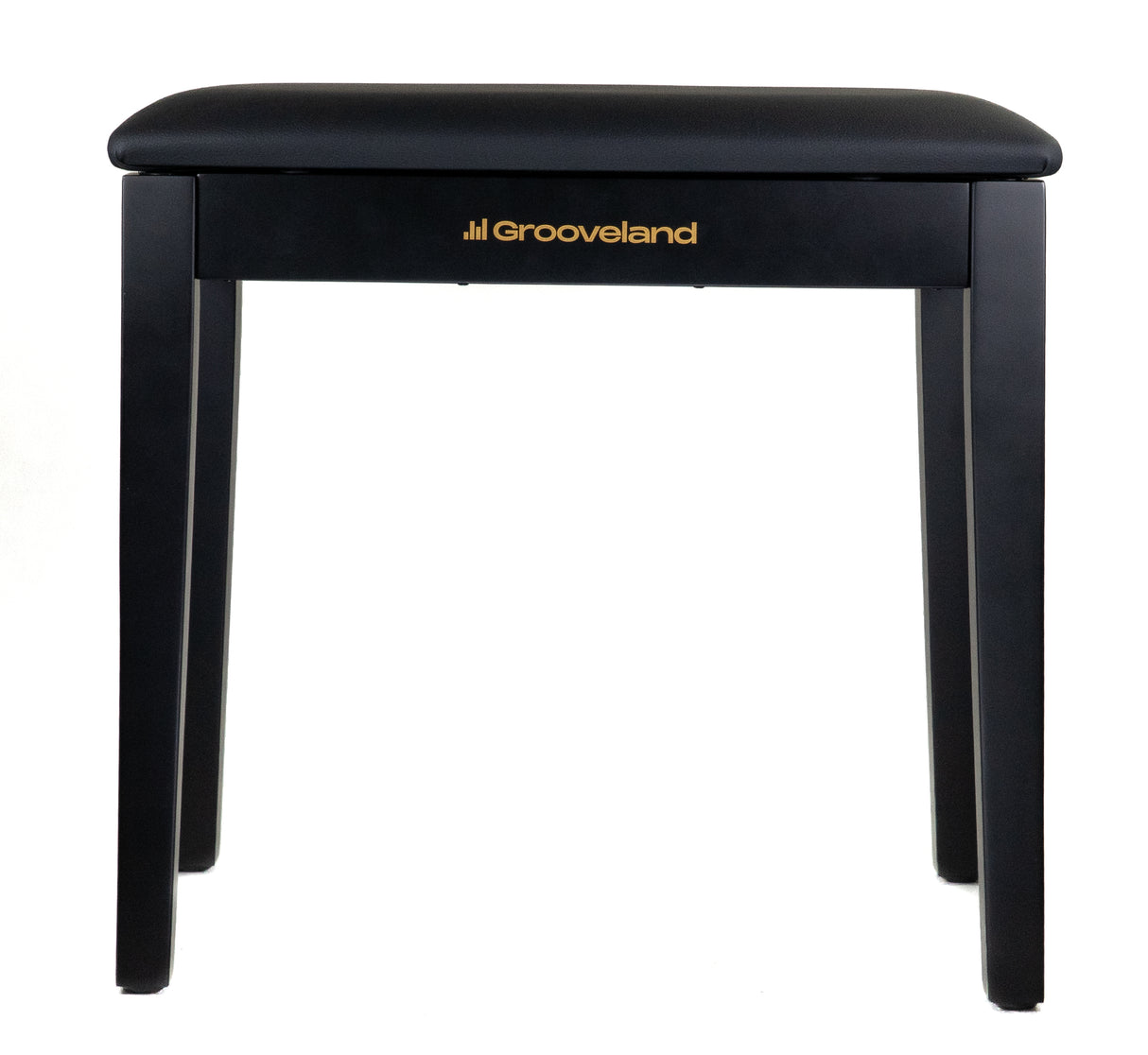 Grooveland KB100 Panchina per pianoforte (Nero opaco)