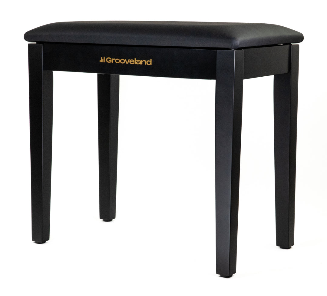 Grooveland KB100 Panchina per Pianoforte (Matte Black)