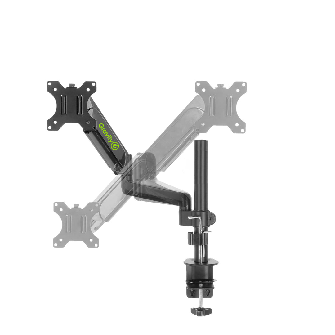 Gravity SA 6131 B - Supporto per schermo, supporto da tavolo, braccio oscillante