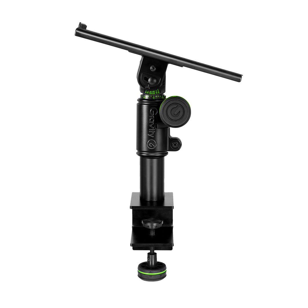 Gravity SP 3102 TM - Supporto flessibile per monitor da studio con morsetto da tavolo