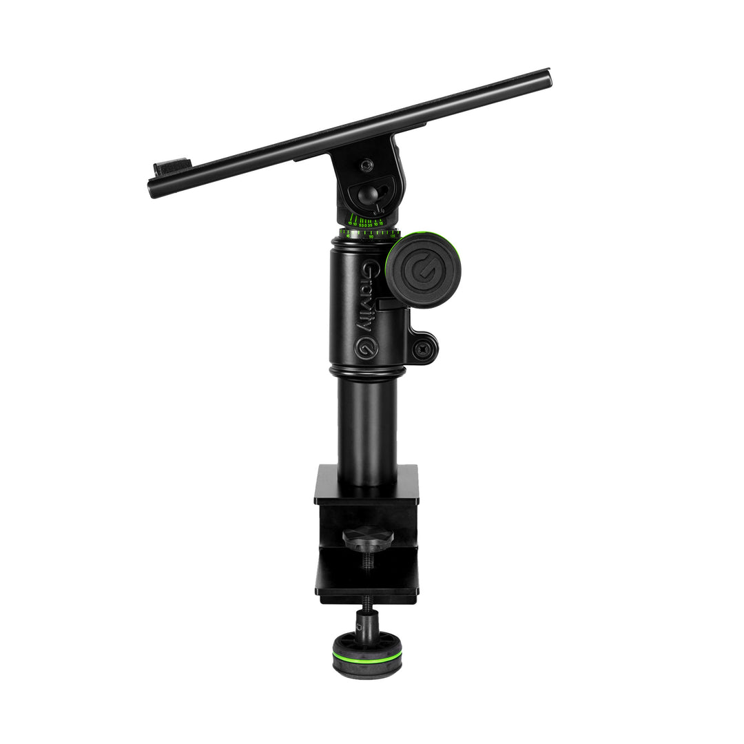 Gravity SP 3102 TM - Supporto flessibile per monitor da studio con morsetto da tavolo
