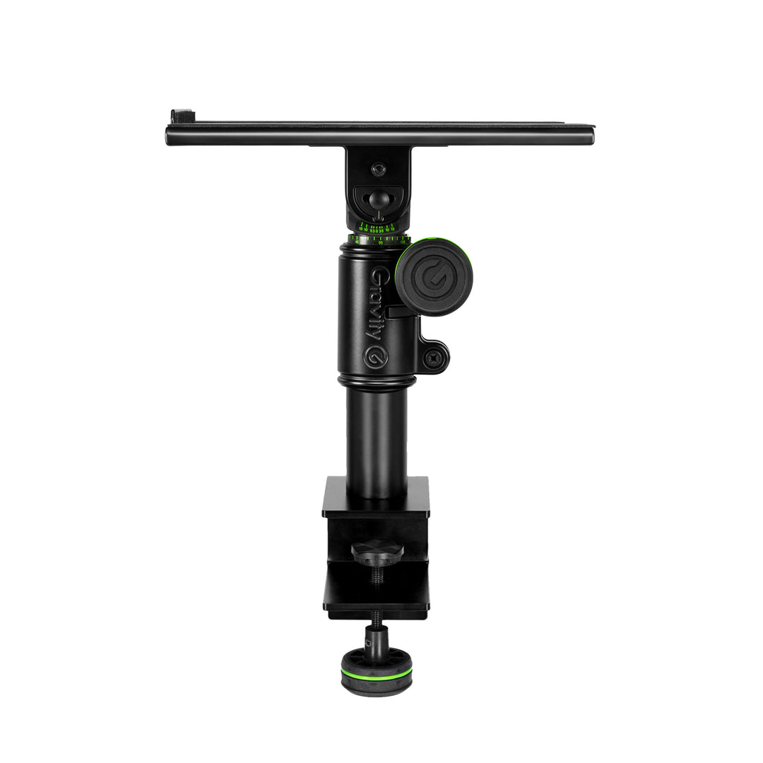 Gravity SP 3102 TM - Supporto flessibile per monitor da studio con morsetto da tavolo