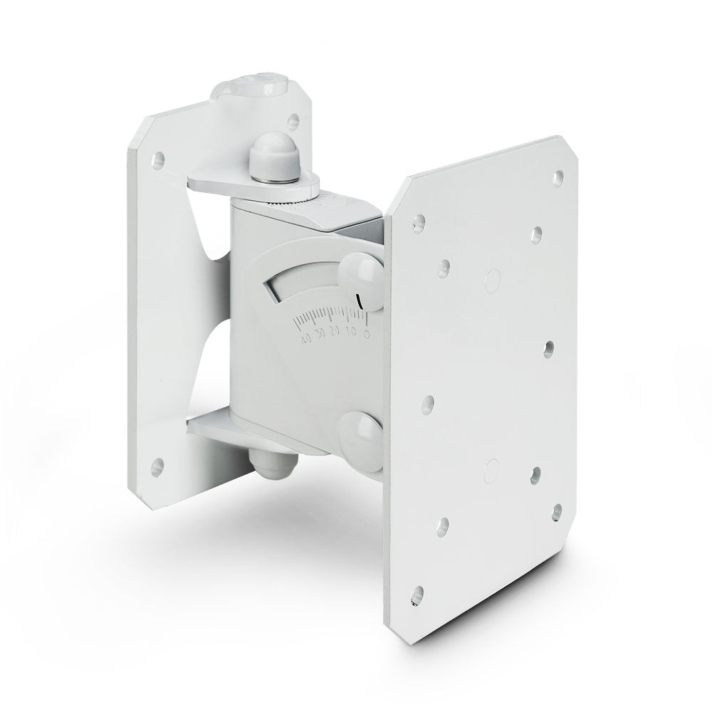 Gravity SP WMBS 20 W - Staffa da parete con funzione di inclinazione e rotazione per altoparlanti fino a 20 kg, bianca