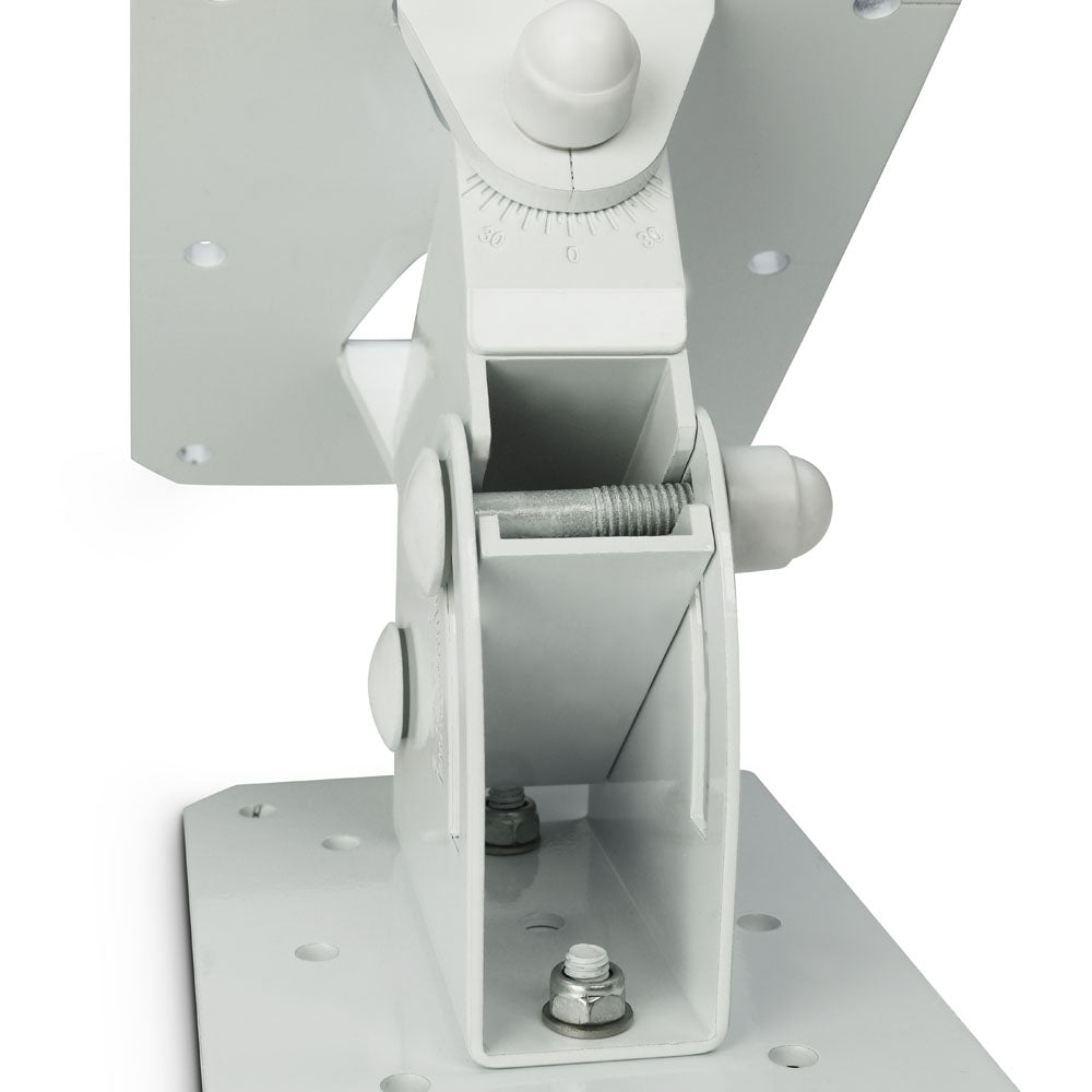 Gravity SP WMBS 20 W - Staffa da parete con funzione di inclinazione e rotazione per altoparlanti fino a 20 kg, bianca