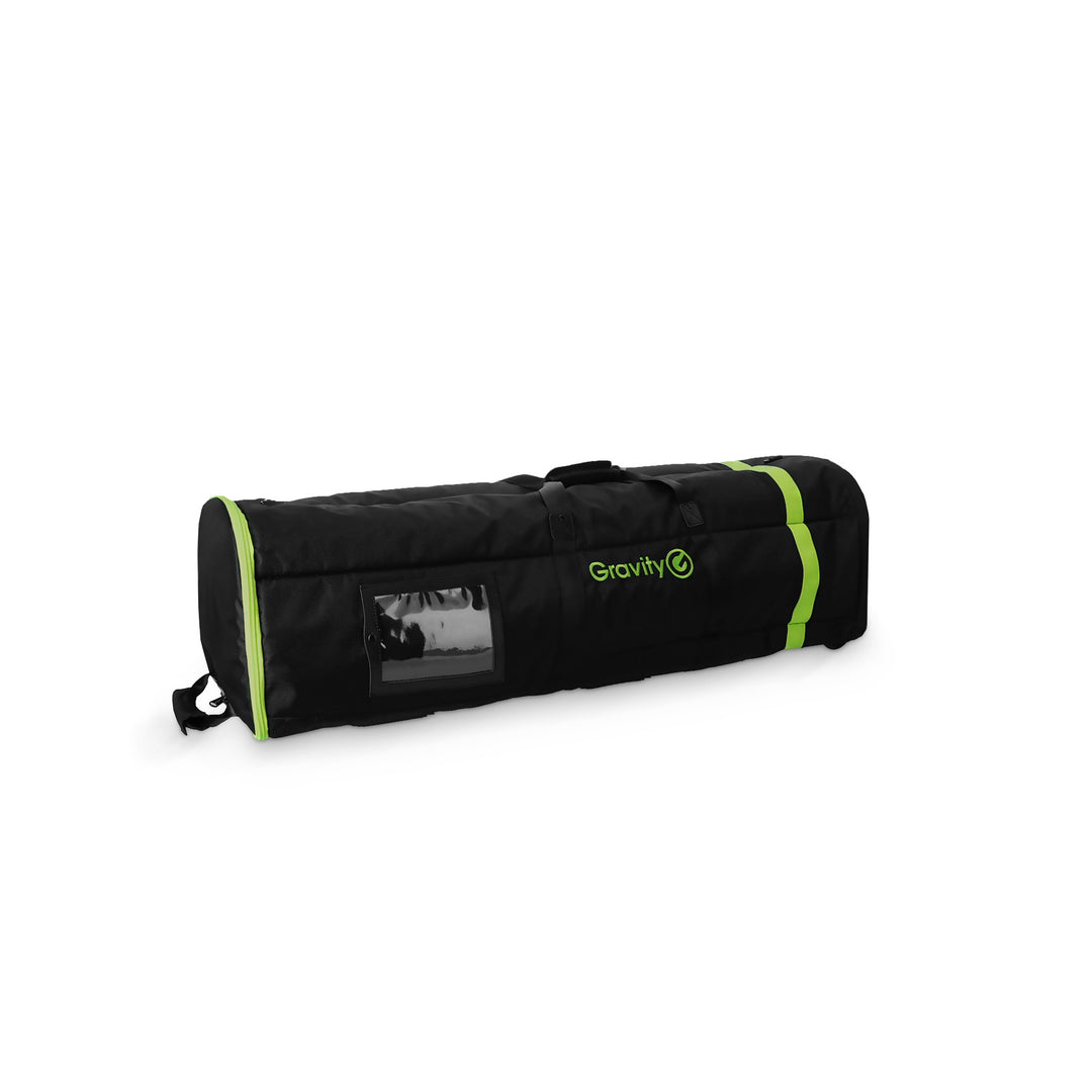 Gravity TBG MS 6 B - Borsa da trasporto touring per fino a sei stativi per microfono, con ruote