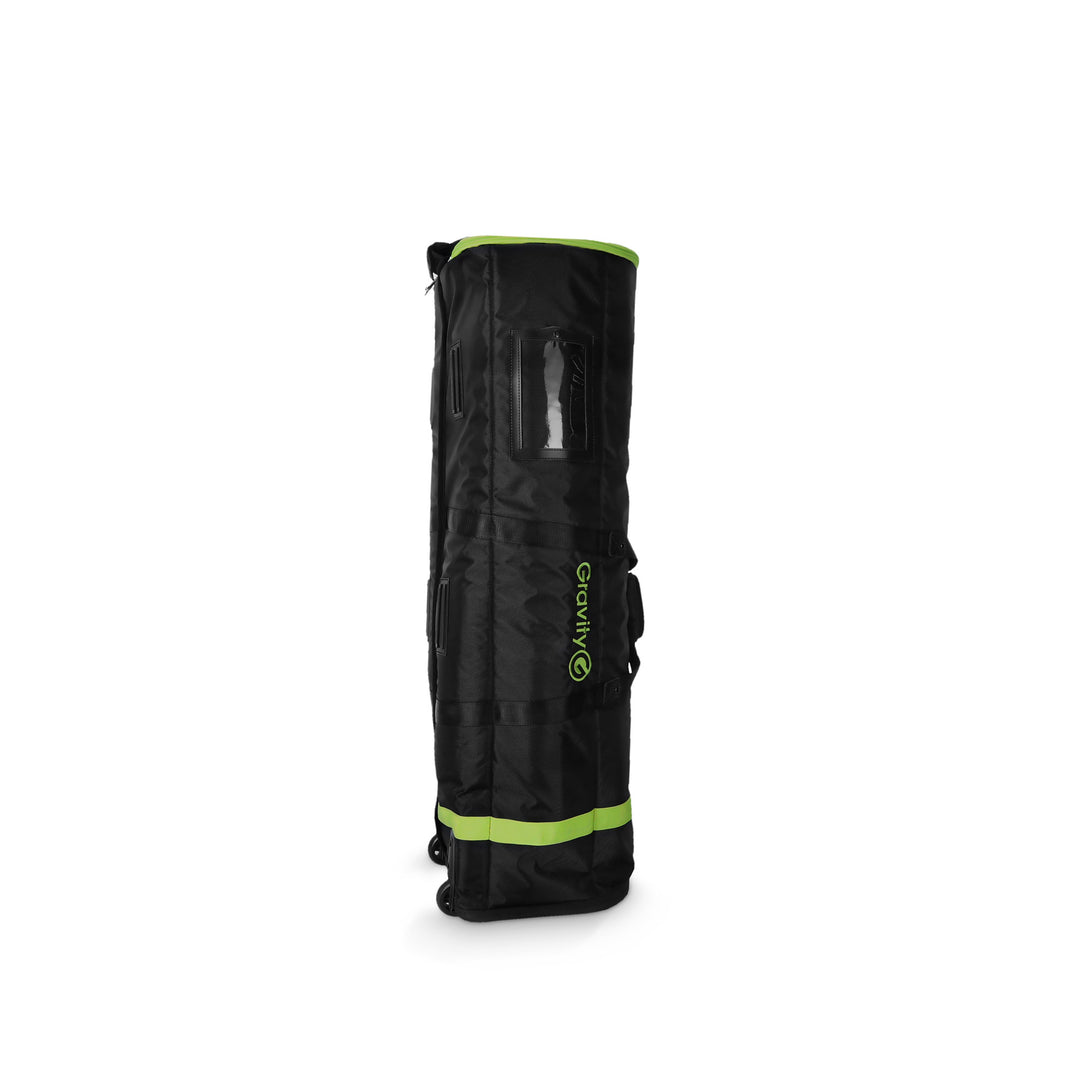 Gravity TBG MS 6 B - Borsa da trasporto touring per fino a sei stativi per microfono, con ruote