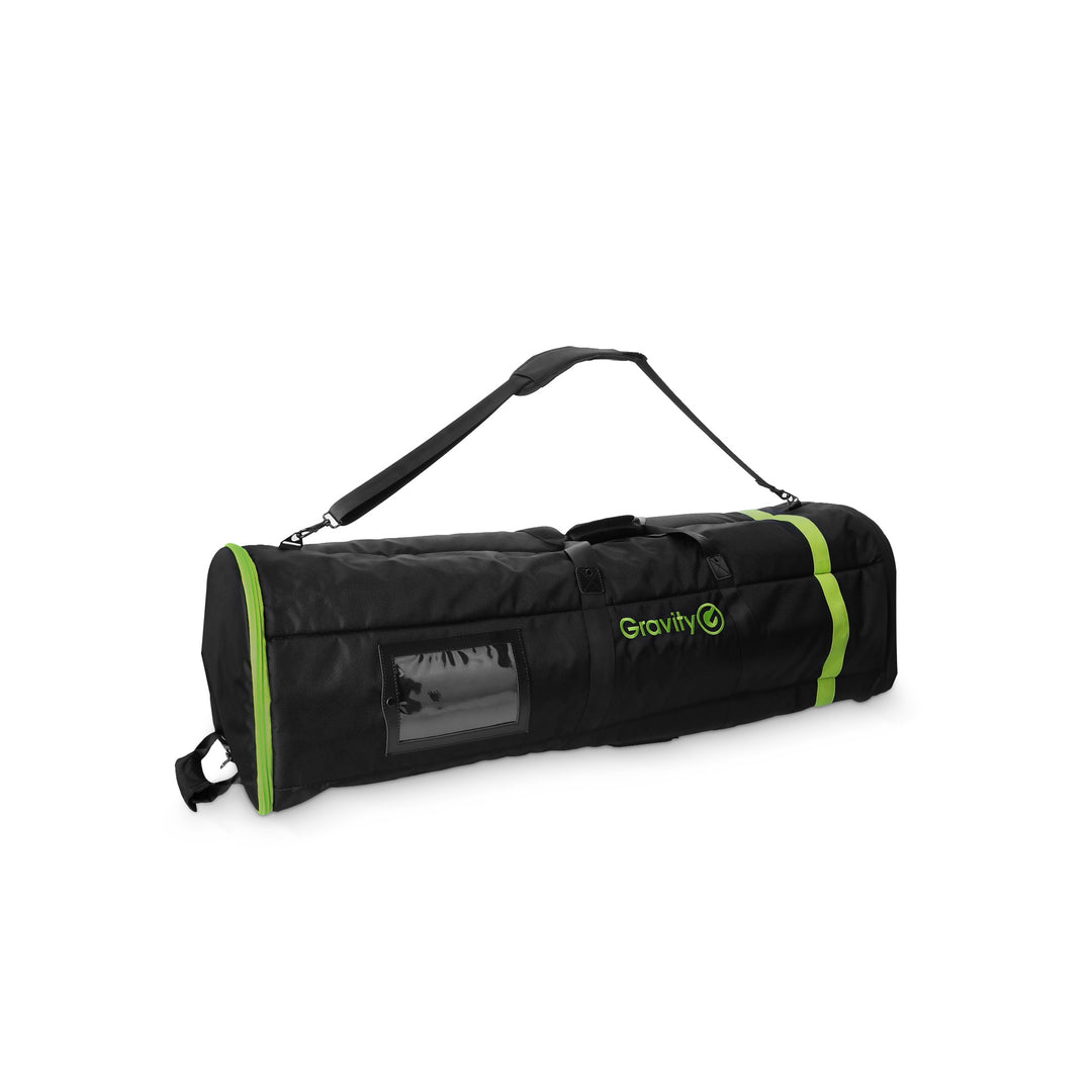 Gravity TBG MS 6 B - Borsa da trasporto touring per fino a sei stativi per microfono, con ruote
