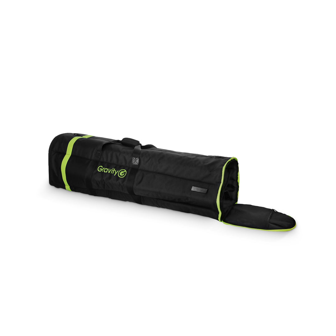 Gravity TBG MS 6 B - Borsa da trasporto touring per fino a sei stativi per microfono, con ruote
