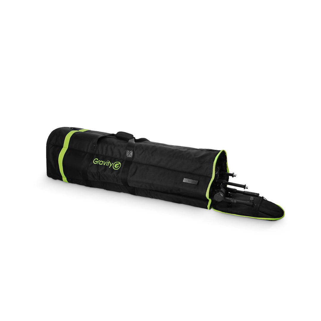 Gravity TBG MS 6 B - Borsa da trasporto touring per fino a sei stativi per microfono, con ruote
