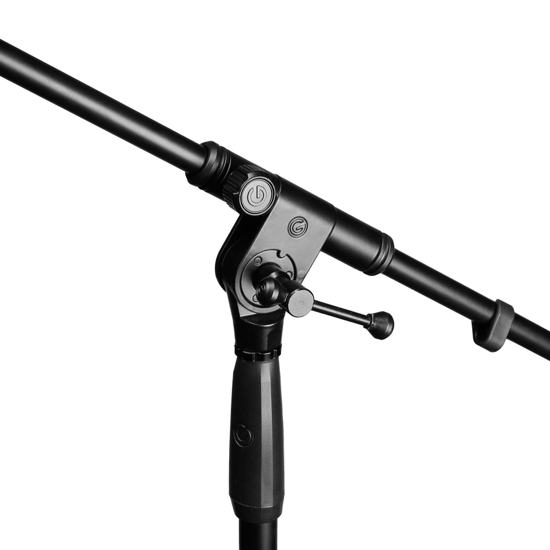 Gravity TMS 4321 OH B - Supporto per microfono overhead per tournée con treppiede extra largo e pieghevole e braccio boom extra lungo