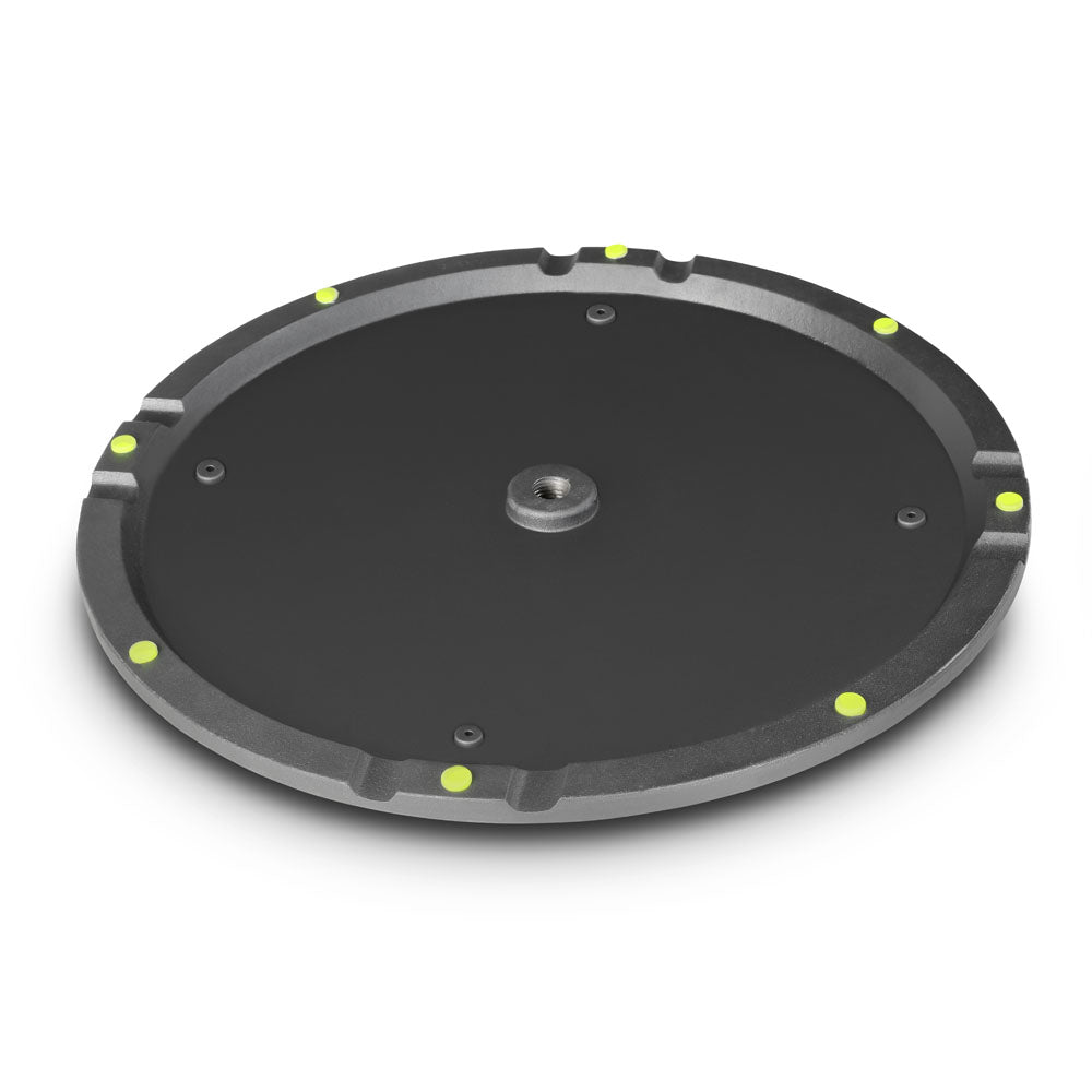 Gravity WB 123 B - Base rotonda in ghisa per aste M20