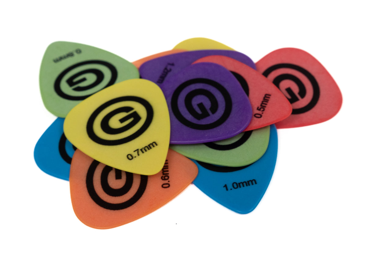 Grooveland plettri 12 pz assortiti