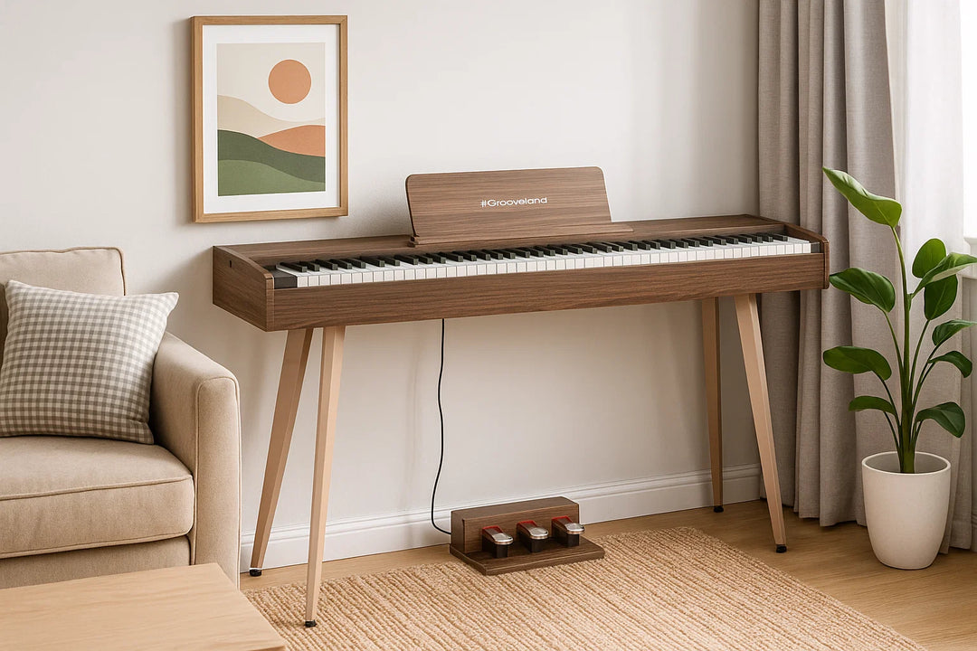 Grooveland DDP-140 Pianoforte elettrico (Naturale)