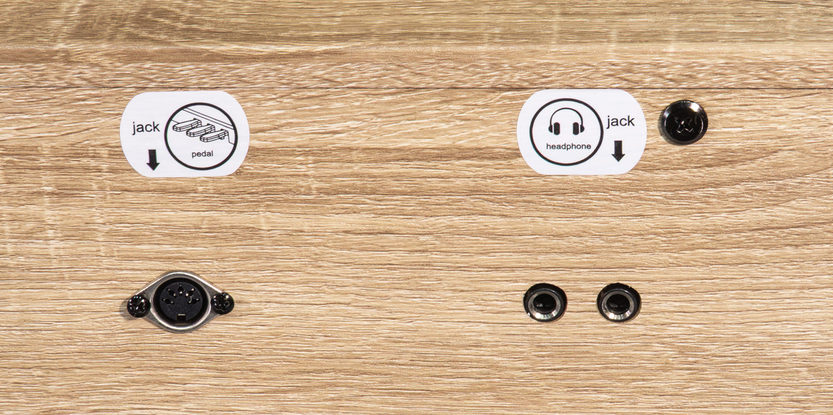 Grooveland DDP-140 El Klaver (Træ) Bundle