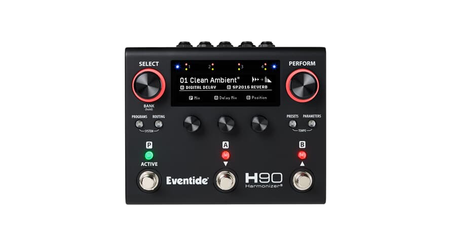 Eventide H90 Dark Harmonizer pedale multieffetto, edizione limitata