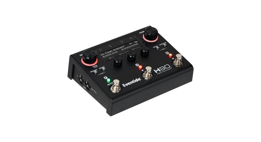 Eventide H90 Dark Harmonizer pedale multieffetto, edizione limitata