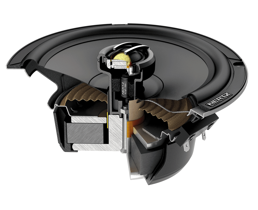 HERTZ CENTO Set di altoparlanti per auto a gamma intera (165mm)