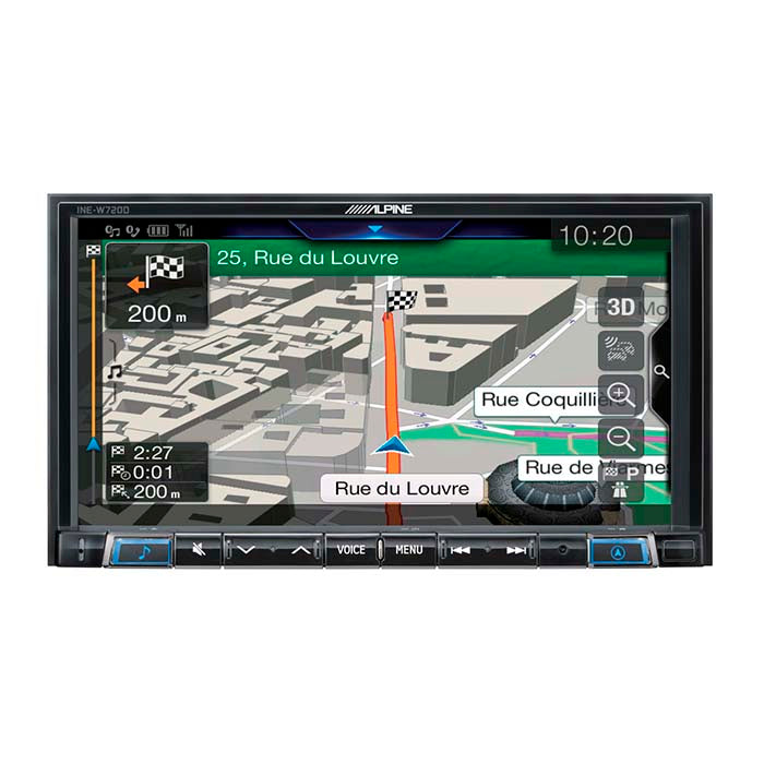 Alpine INE-W720D navigatore multimediale 2-DIN