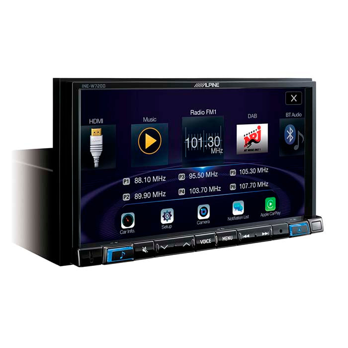 Alpine INE-W720D navigatore multimediale 2-DIN