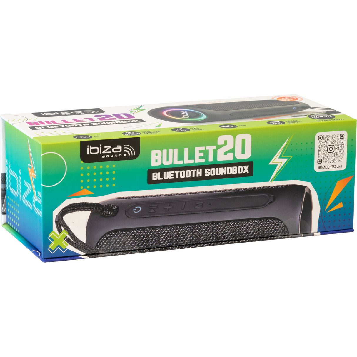 Ibiza BULLET20 Bluetooth Altoparlante