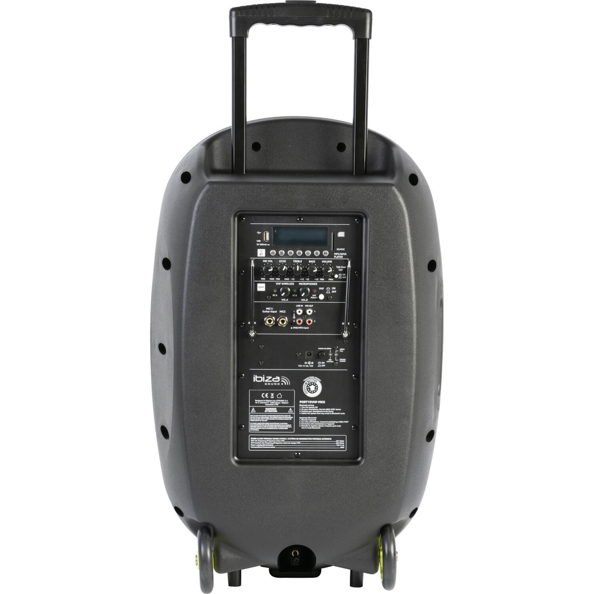 Ibiza PORT15VHF-MKII-TWS Portable Speaker (800W)