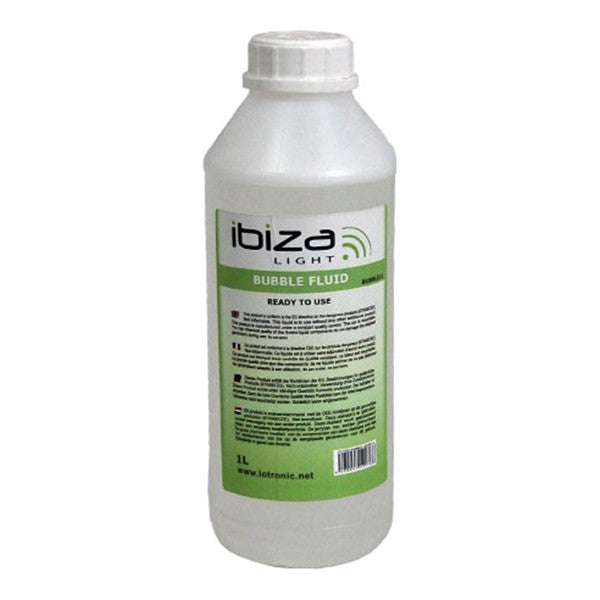 Ibiza Macchina per bolle di sapone a batteria LED/Liquido