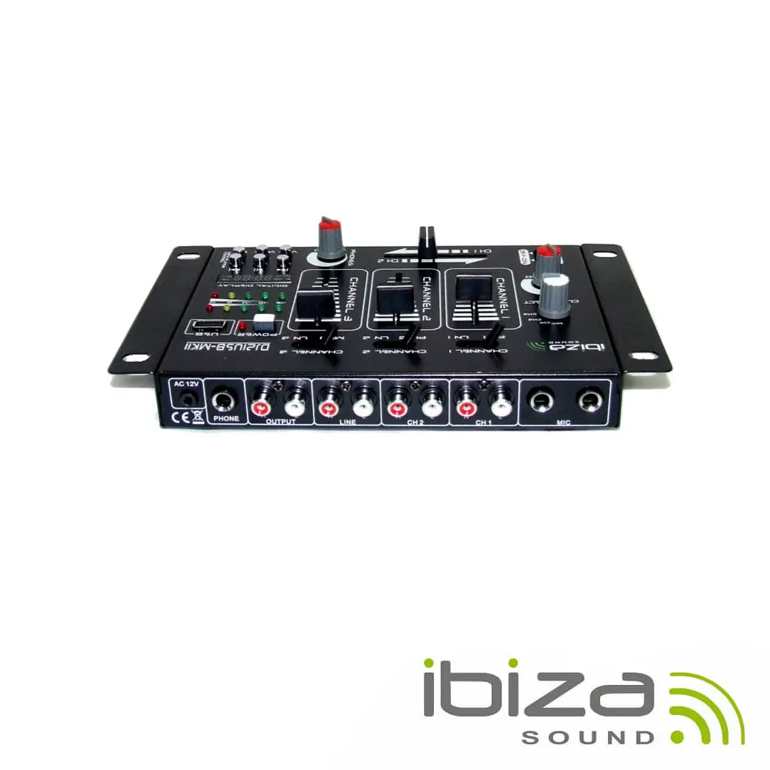 Ibiza DJ21-MKII Mixer DJ a 4 canali