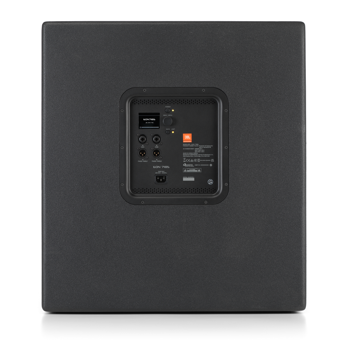 JBL EON718S - Subwoofer Attivo (Nero)