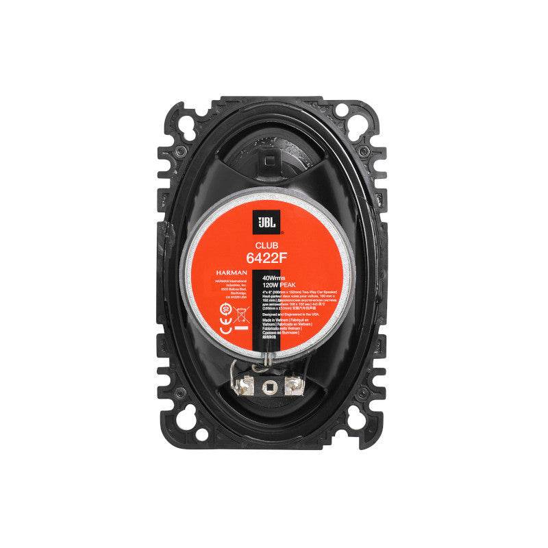 JBL CLUB 6422F Set Altoparlanti Auto (120W, 4"x6")