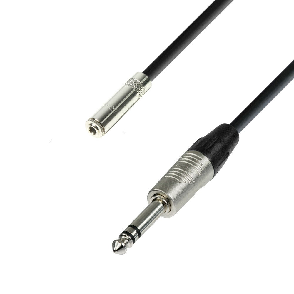 Cavo Adattatore 6.3mm Jack Stereo Maschio a 3,5 Mini Jack Stereo Femmina