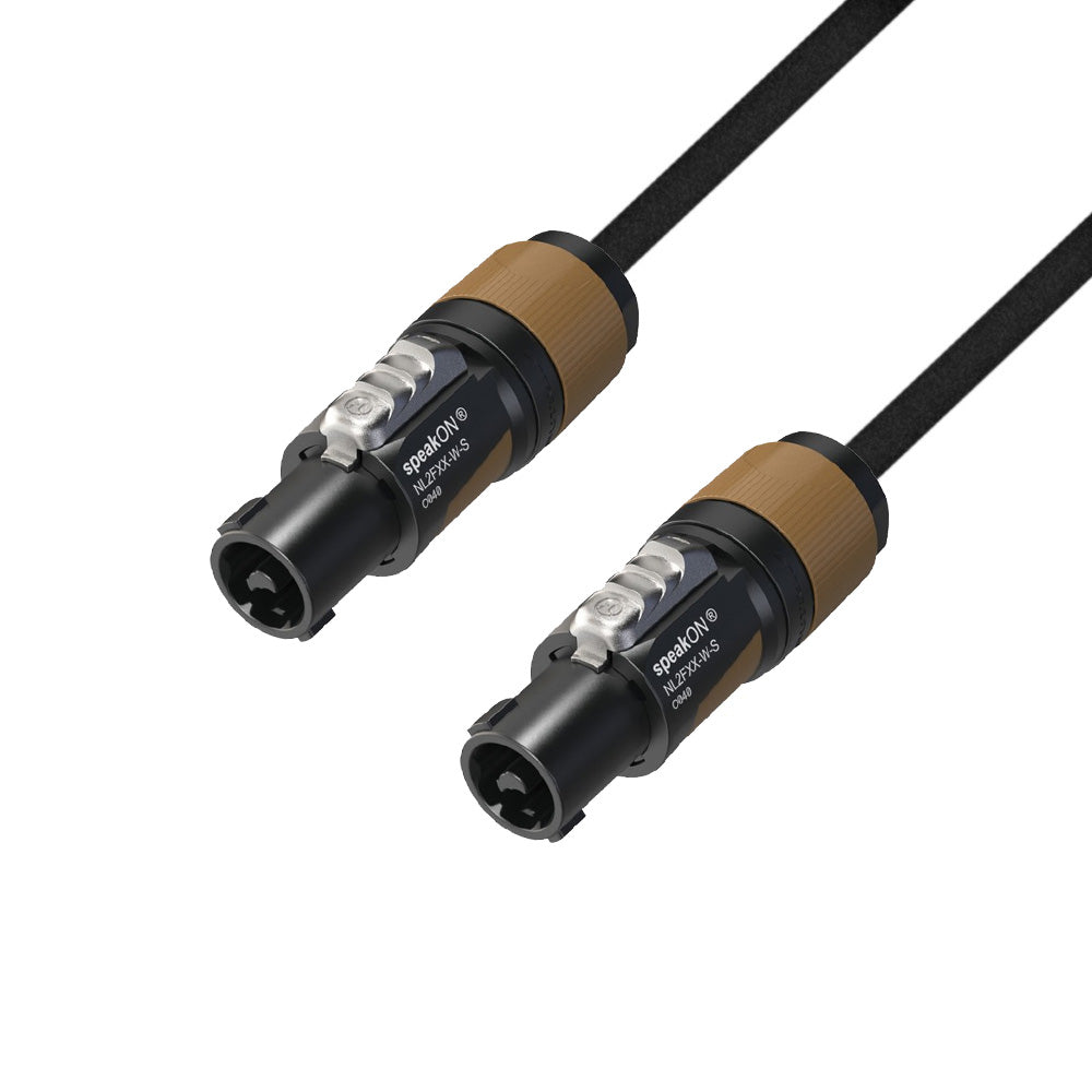 Adam Hall Cables 5 STAR 1,5 SPEAKON 5 m - Cavo per altoparlante Neutrik speakON® a 2 poli 2 x 1,5 mm² | 5 m