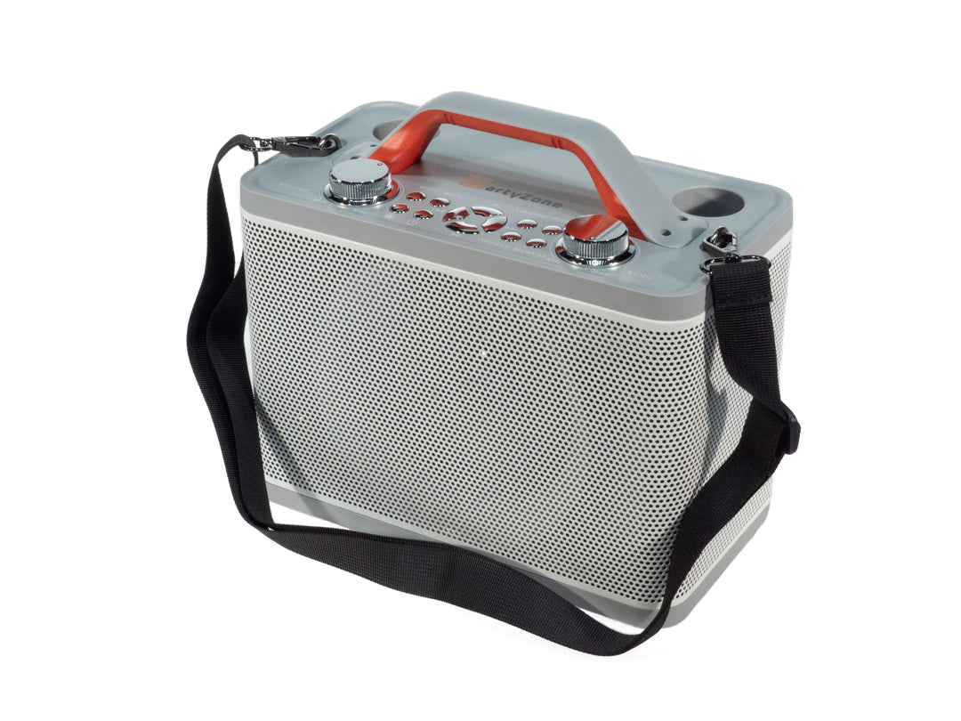 Impianto Karaoke con 2 Microfoni (Hvid)