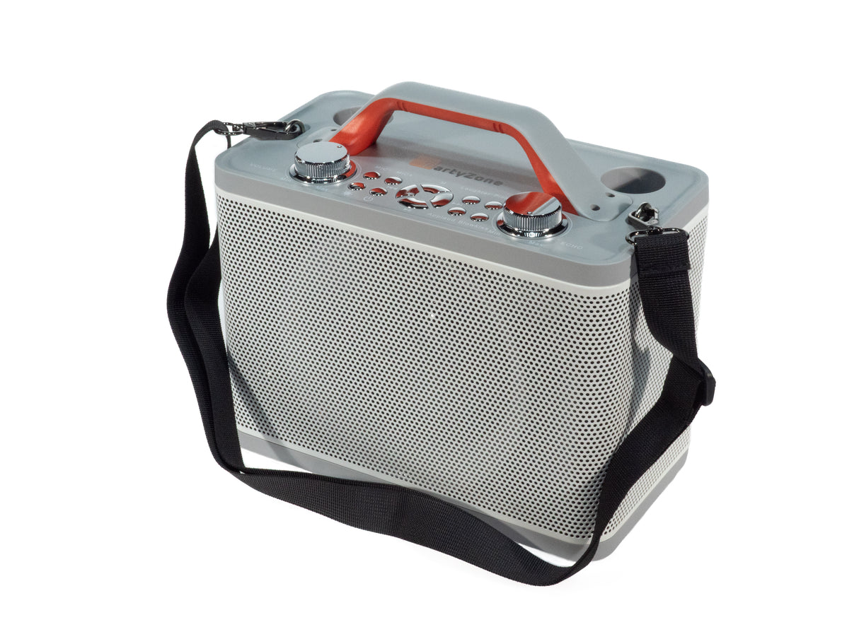 Impianto Karaoke con 2 Microfoni (Hvid)