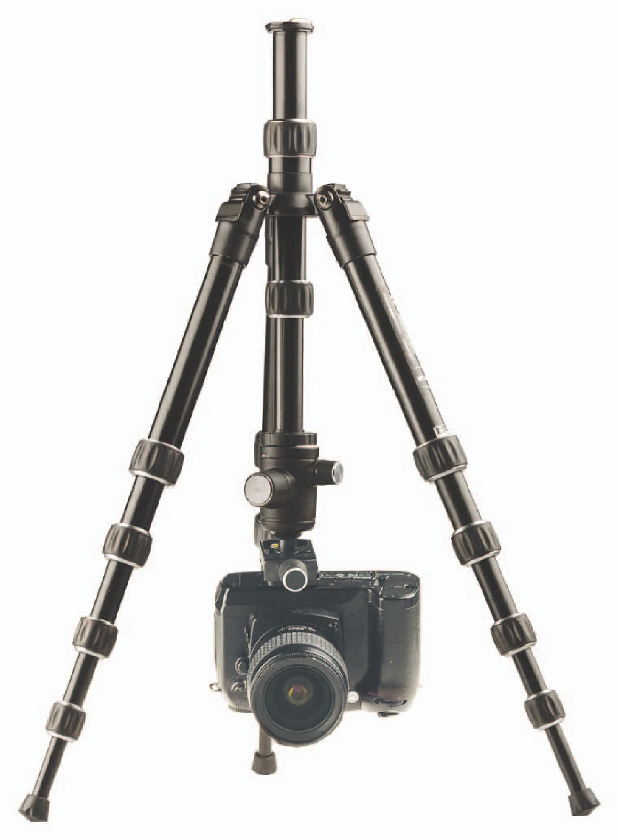 Treppiede professionale per fotocamera/video con testa a sfera, 145 cm