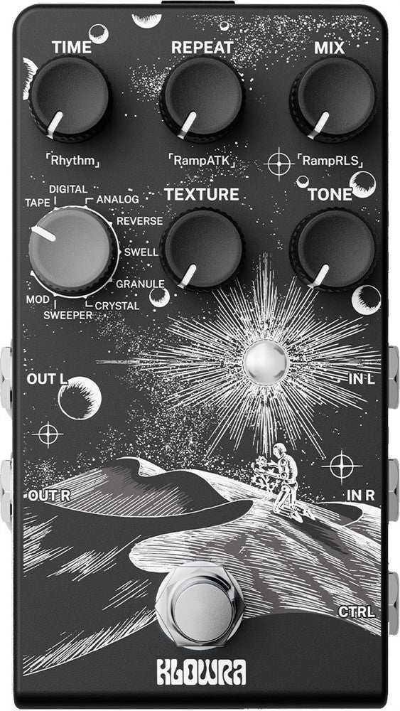 Klowra Everlast Pedale delay multifunzione