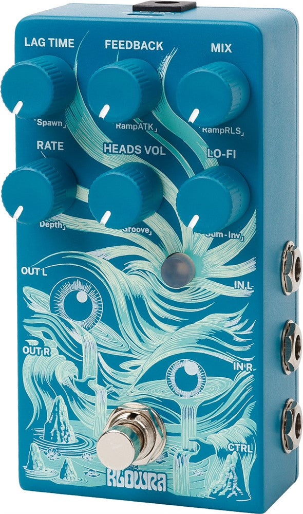 Pedale delay multi-head Klowra Rilum