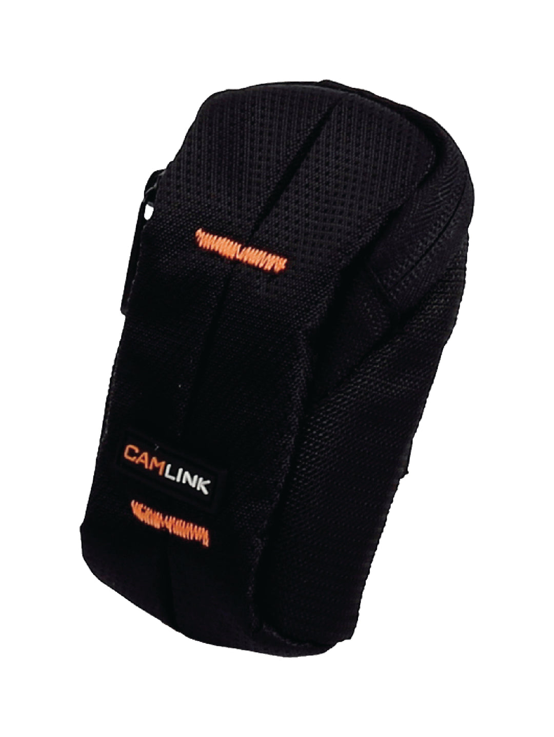 Borsa per Fotocamera Compatta (Nero, Arancione, 60x100x30 mm)